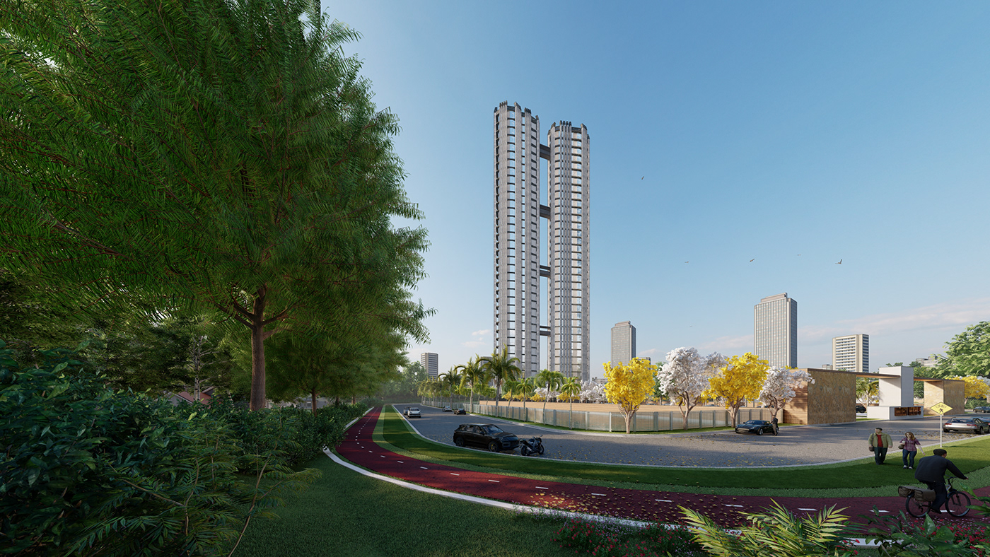 Anastasiya Gushchina丨办公建筑丨PROJECT HEIGHT 5-2