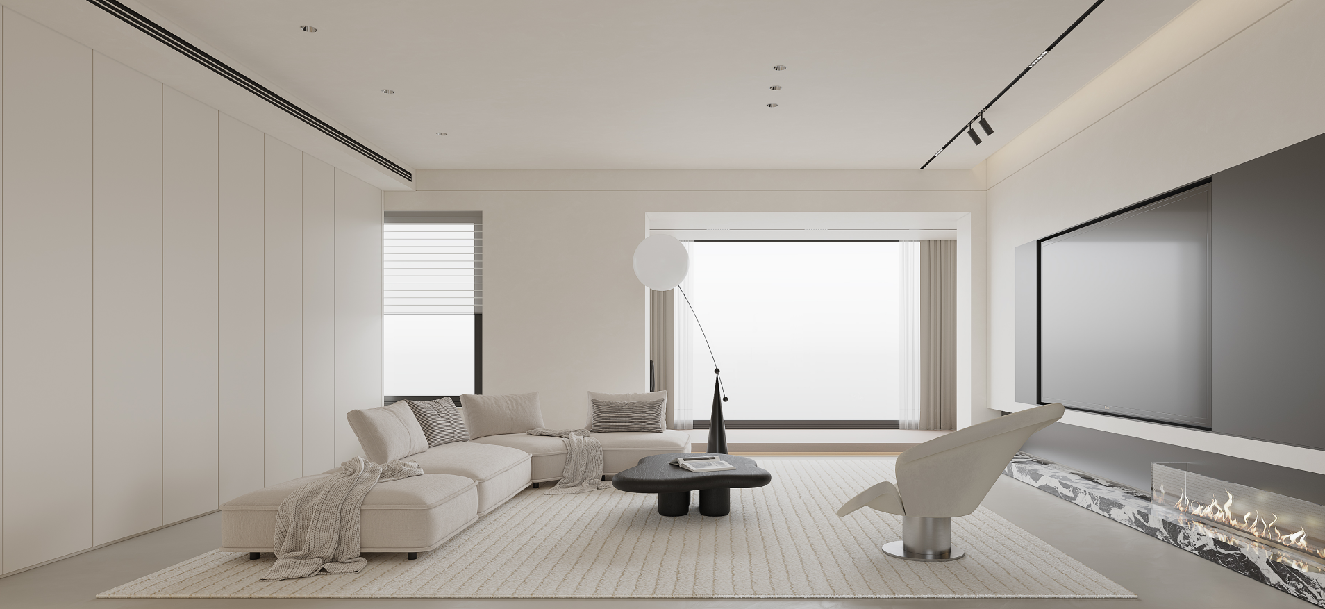 跃层极简住宅-11