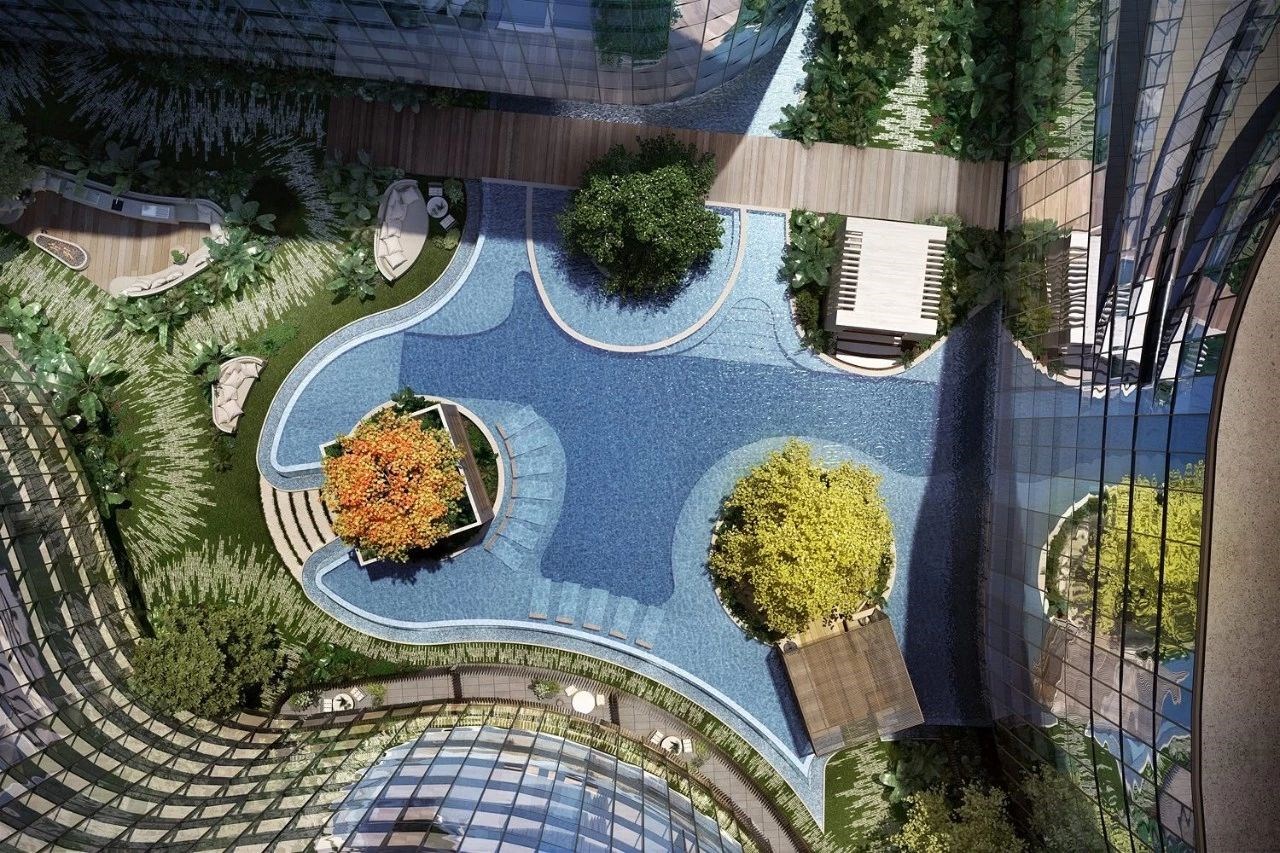 墨尔本 St Boulevard 项目,高科技定制窗户打造城市园林建筑-13