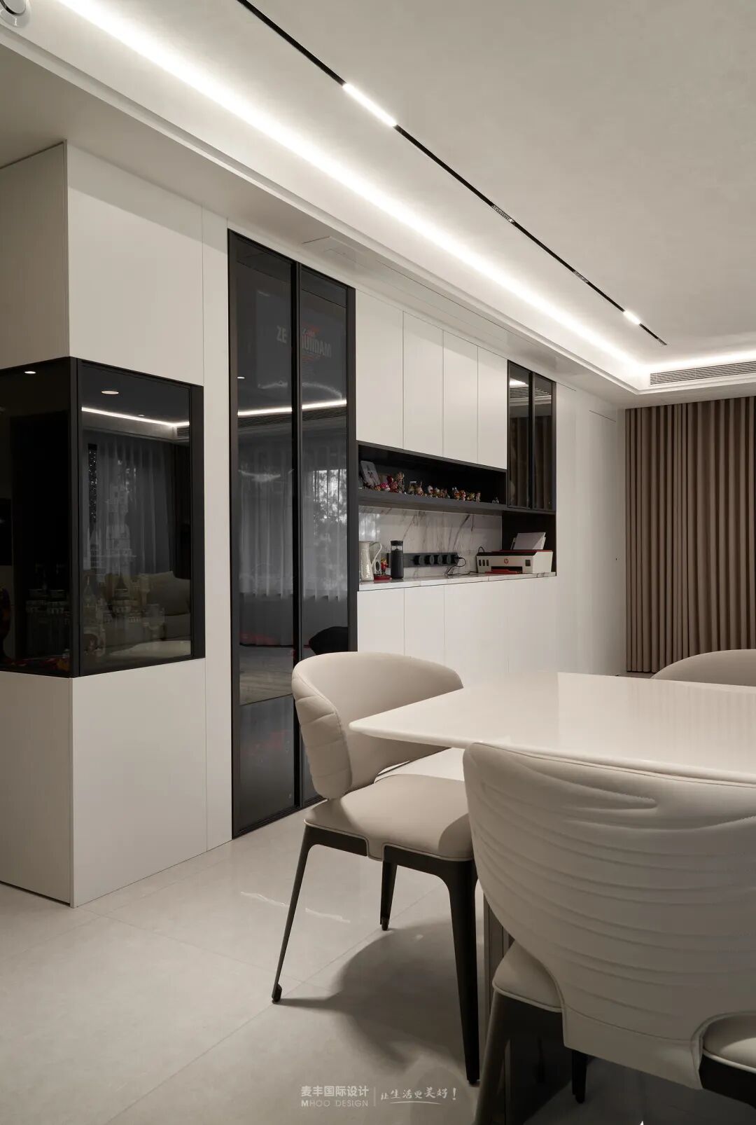 MHOO|吉祥半岛200㎡现代风：以简驭繁，让生活回归本真-19