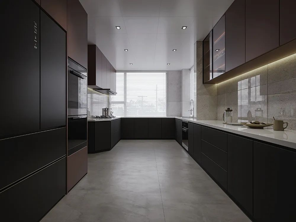 君汇华府现代极简风丨城市人家装饰-31