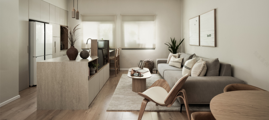 WALLS公寓装修设计项目丨以色列丨室内设计师罗伊特尔·罗德茨基-0