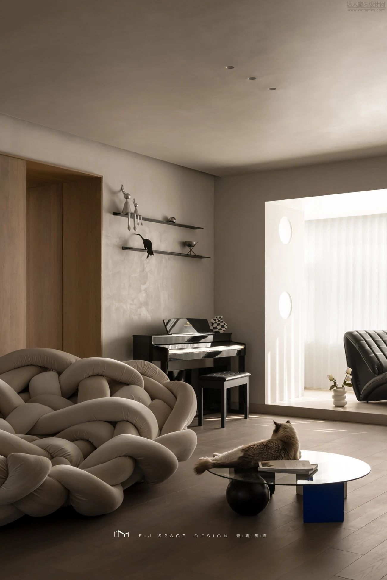 简约平层设计 · 合肥凉亭雅苑丨中国合肥丨壹境筑造-21