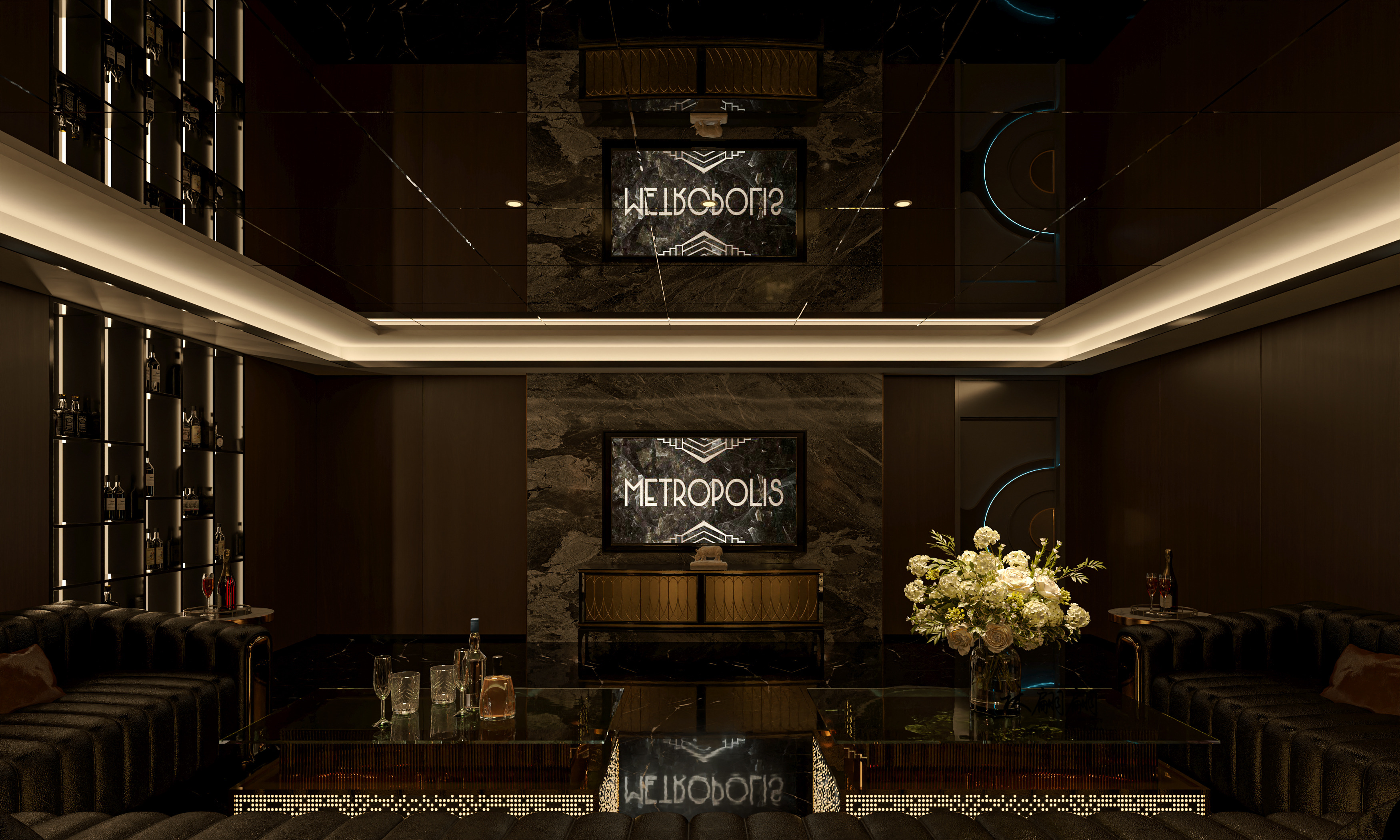 商业空间 休闲会所设计-12