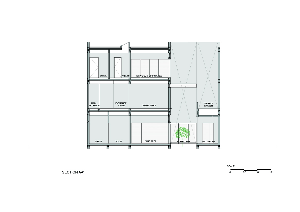 印度 Panchkula 单身老妇人住宅-71