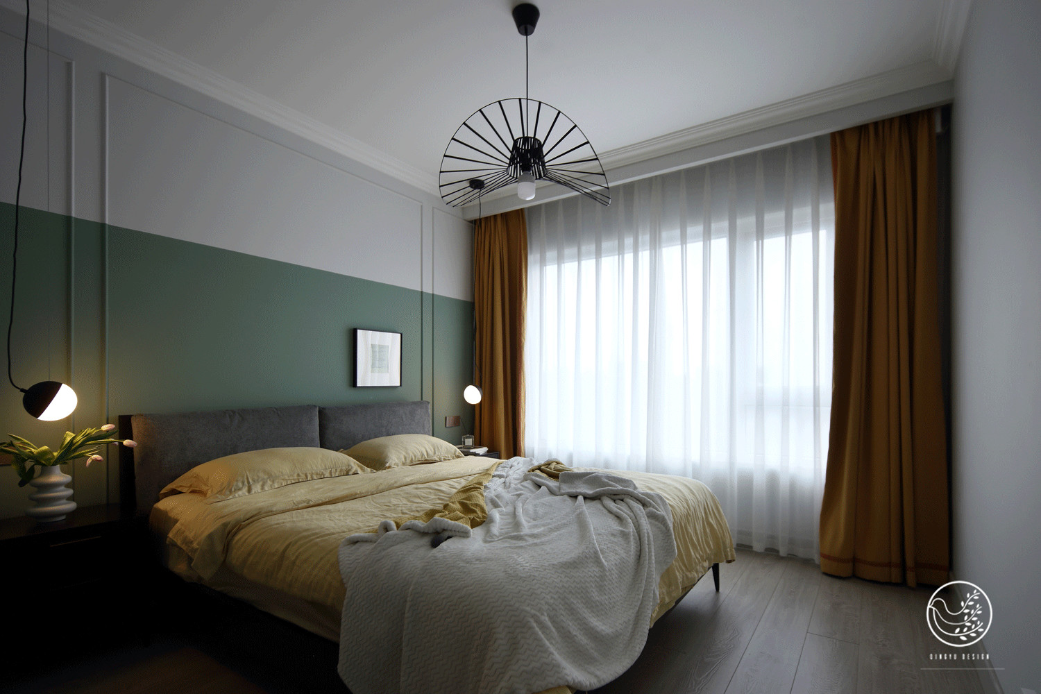 绿意盎然的春日之家 · 成都金牛区的现代清雅住宅设计丨中国成都丨清羽设计-55