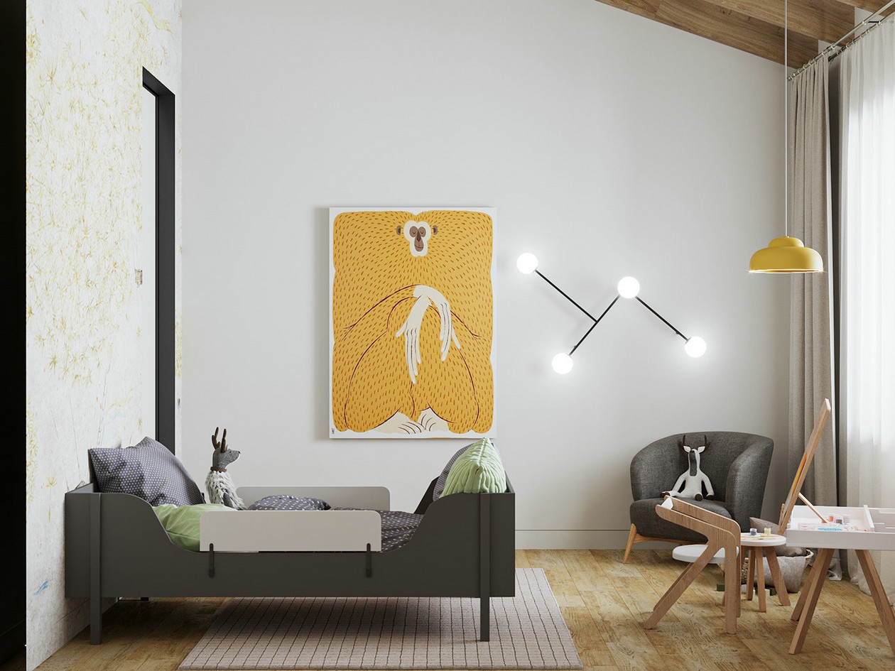 俄罗斯住宅设计 质朴优雅得自然美-11