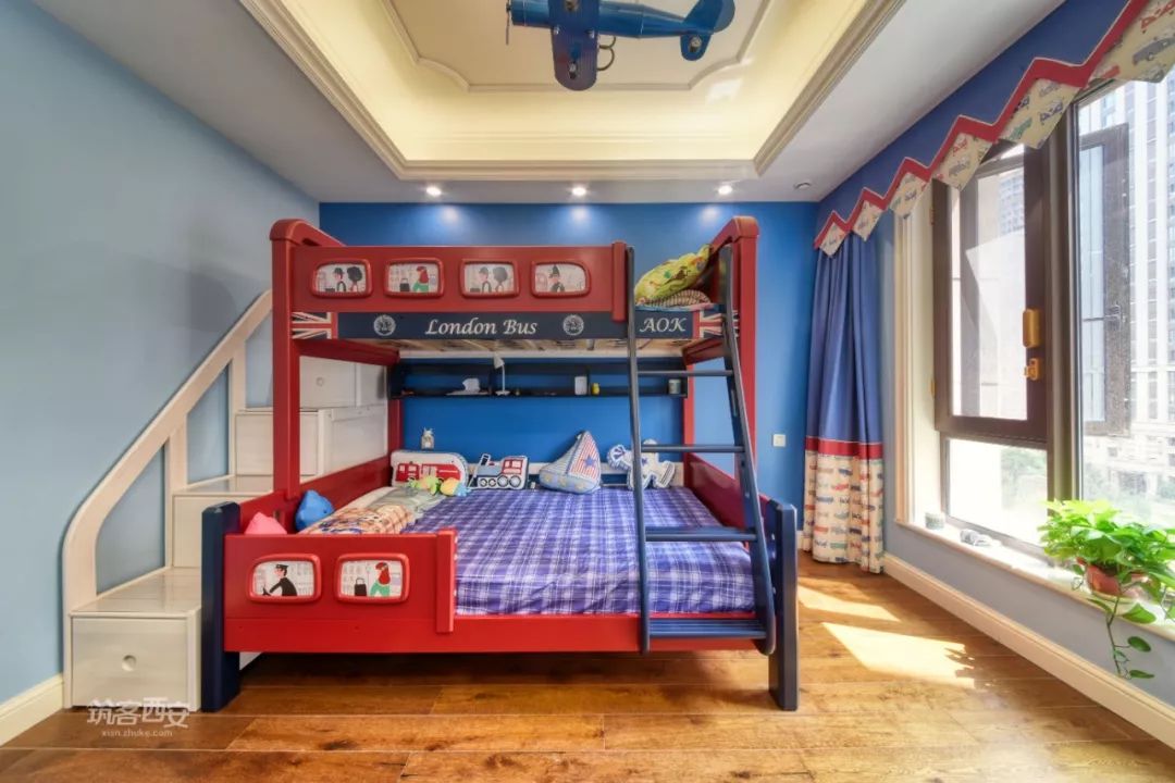 西安 330㎡新古典主义家居，融入现代元素，打造独特自我空间-21