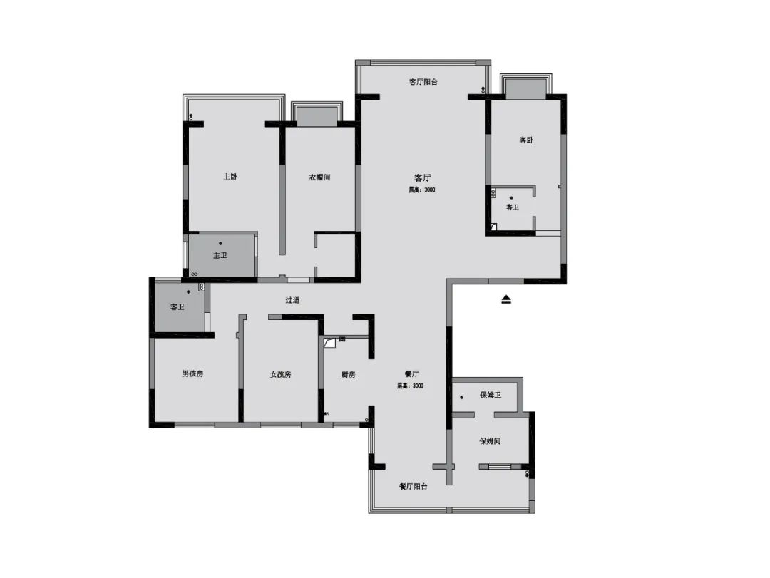 盛世新天地 · 崔少东设计师的 300㎡私人住宅全案 EPC丨中国洛阳丨洛阳市洛龙区无间空间设计工作室-14