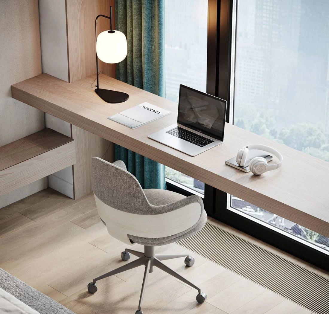 顾念安 88㎡现代素雅家居设计，简约中见精致-31