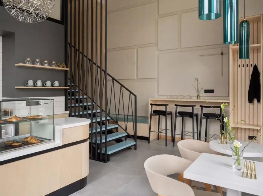 新莫斯科的私立学校与咖啡馆丨埃及亚历山大丨Karyaev & Bylinkina工作室-10