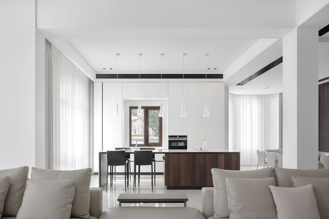 临湖一墅 · 自然诗意的宜居空间丨洛斌设计-34