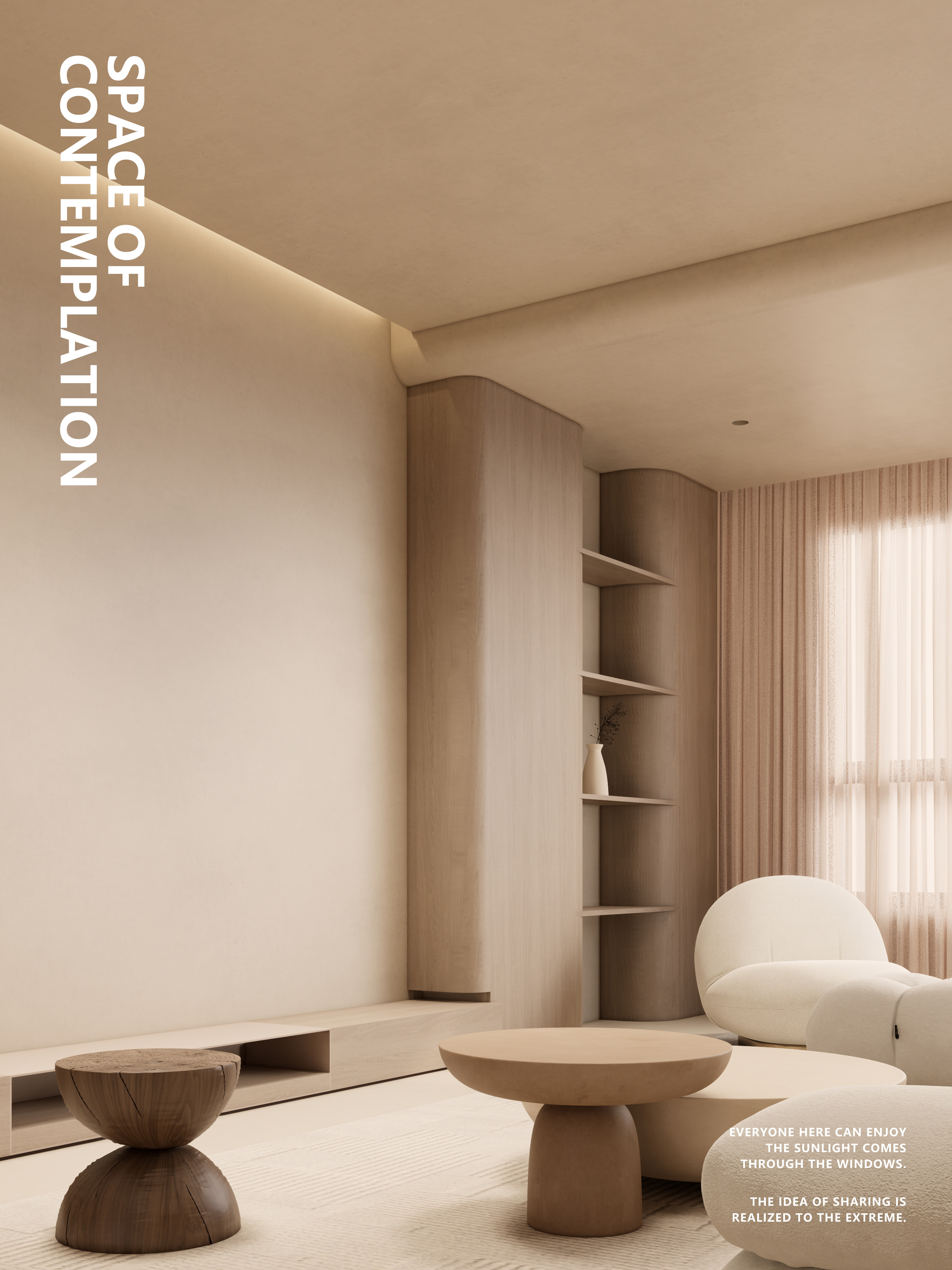 寻找诧寂风丨静谧的家装艺术丨中国贵州丨HEART 石头-20