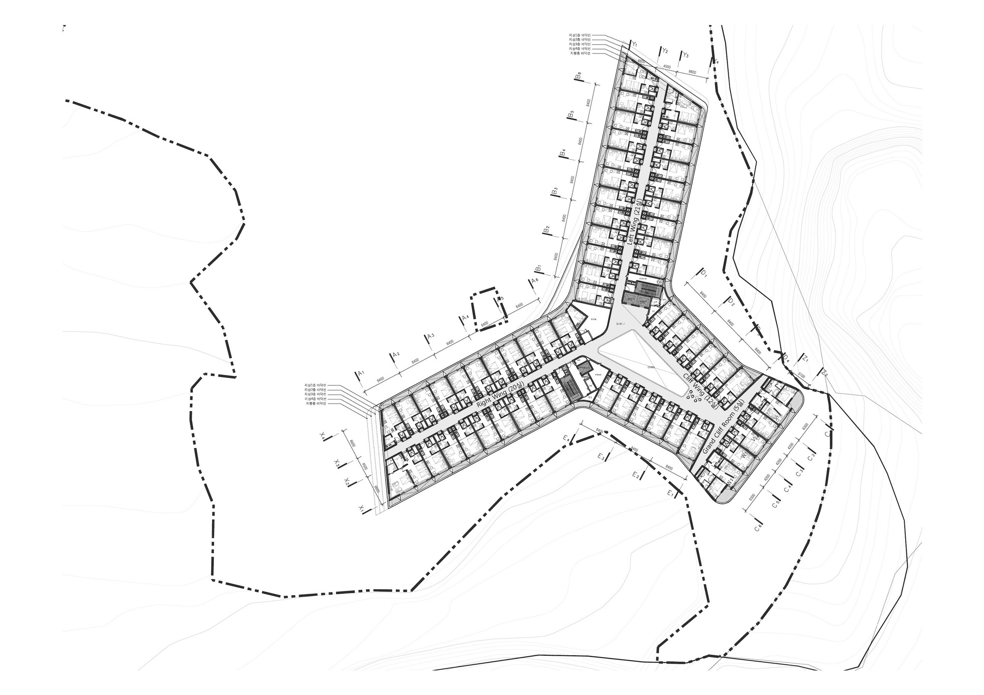 济州岛悬崖酒店丨韩国丨Soltozibin Architects-46