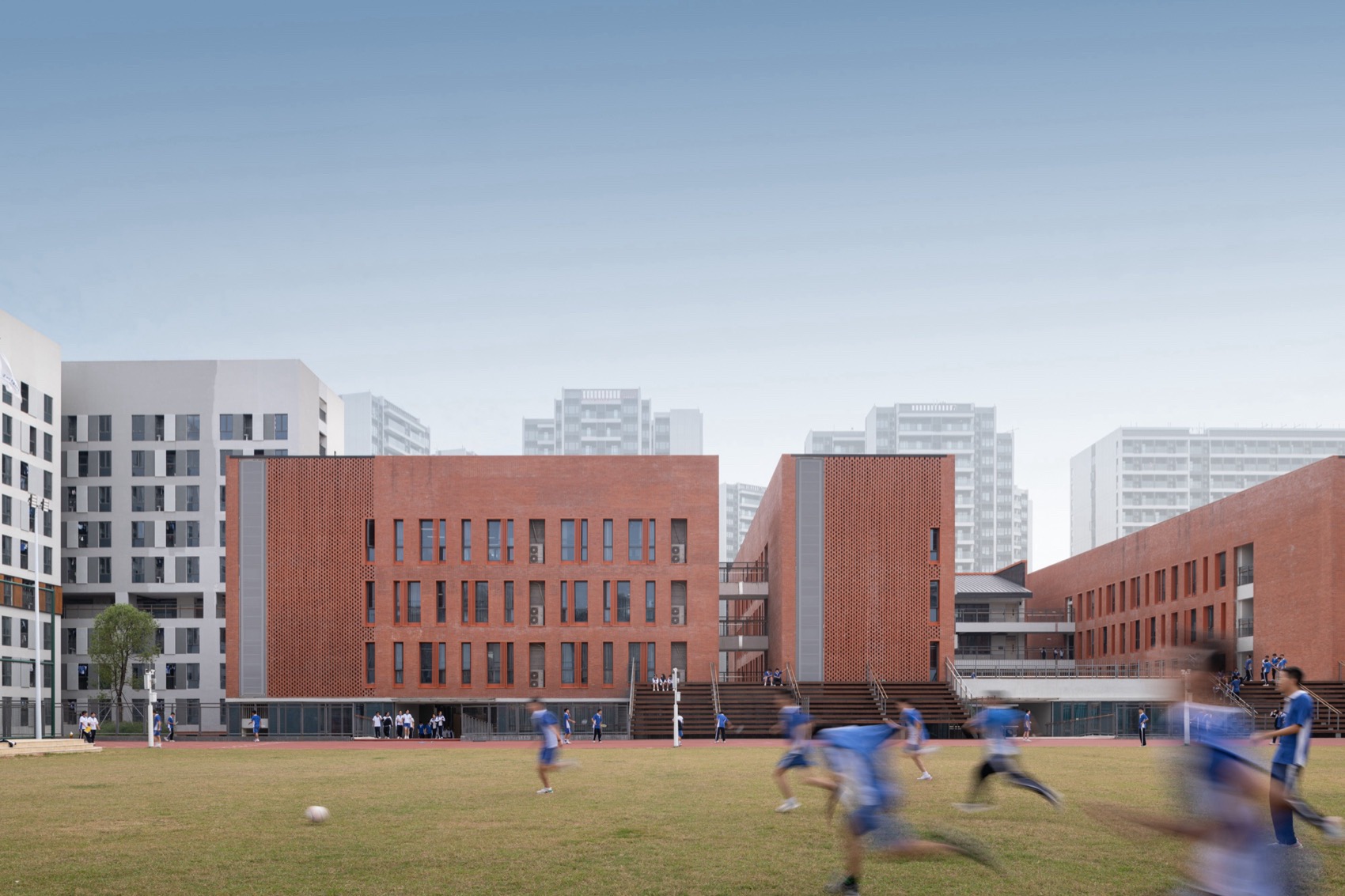 福海中学:高密度立体校园丨中国深圳丨王维仁建筑设计研究室有限公司-57