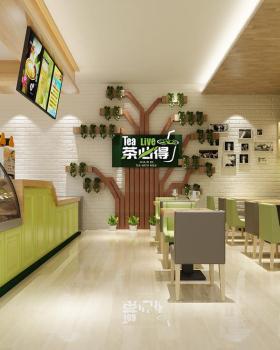 茶必得 SI 终端形象设计 | 打造时尚饮品空间