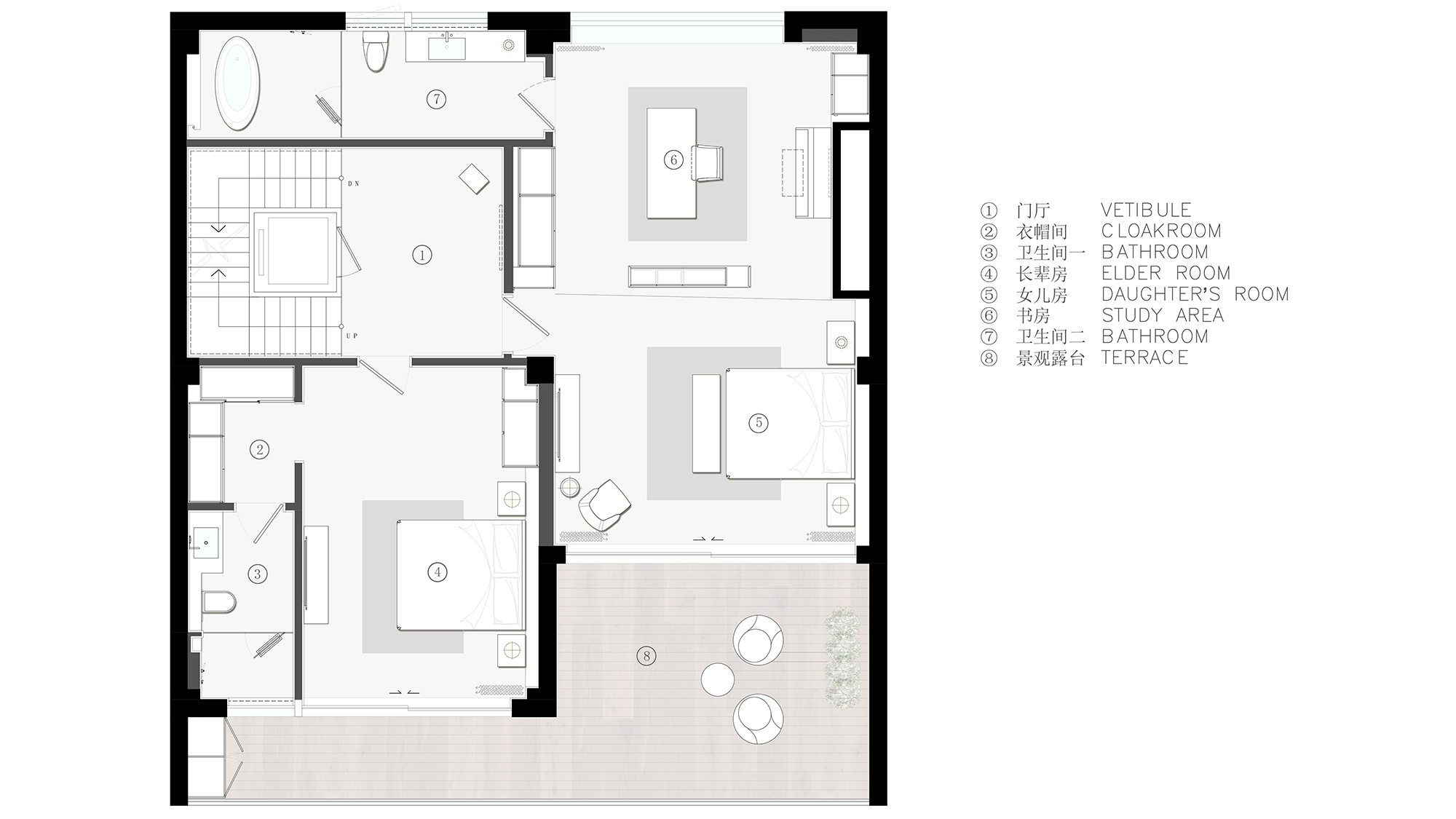 钓渔台别墅丨中国浙江丨境唐室内设计事务所-69