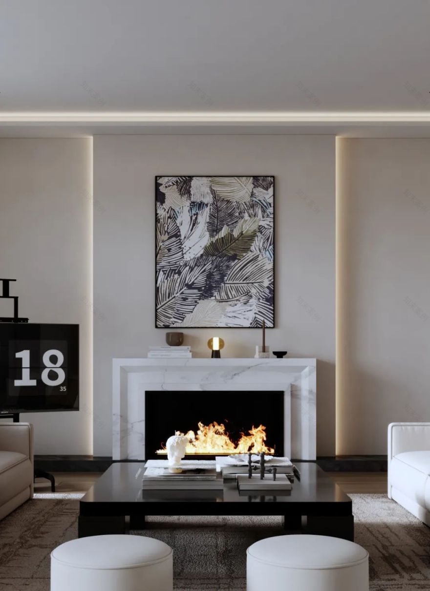 480㎡现代美式丨碧桂园丨中国湖南丨纵向·空间设计-0