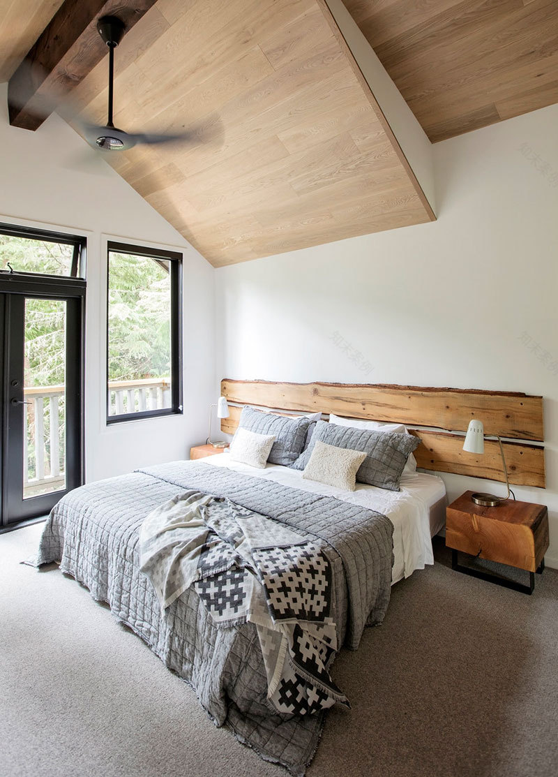 加拿大温哥华时尚山林小屋-11