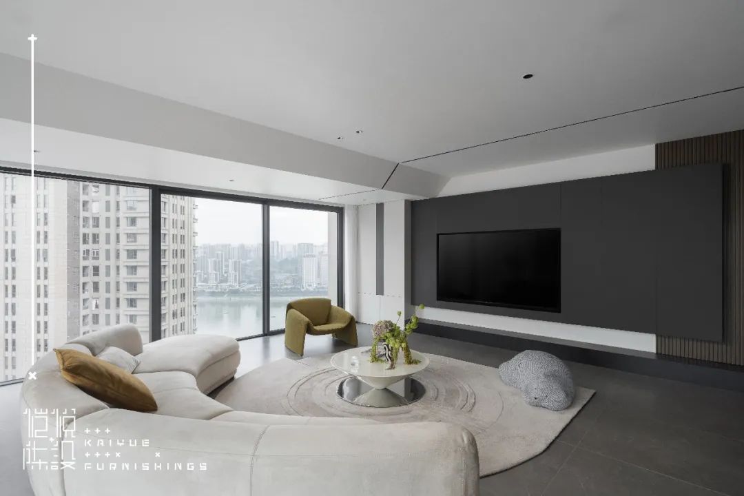 天澜道 140㎡现代极简设计丨中国重庆丨KD 私宅-13