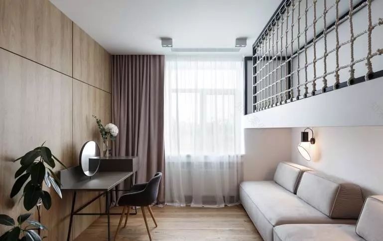 100㎡现代简约家,温馨自然,原木与白演绎生活美学-12