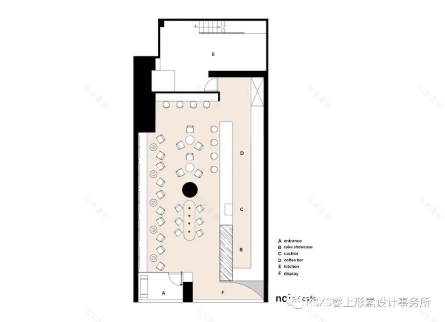 黑色咖啡馆丨中国广州丨睿上形素室内设计有限公司-14