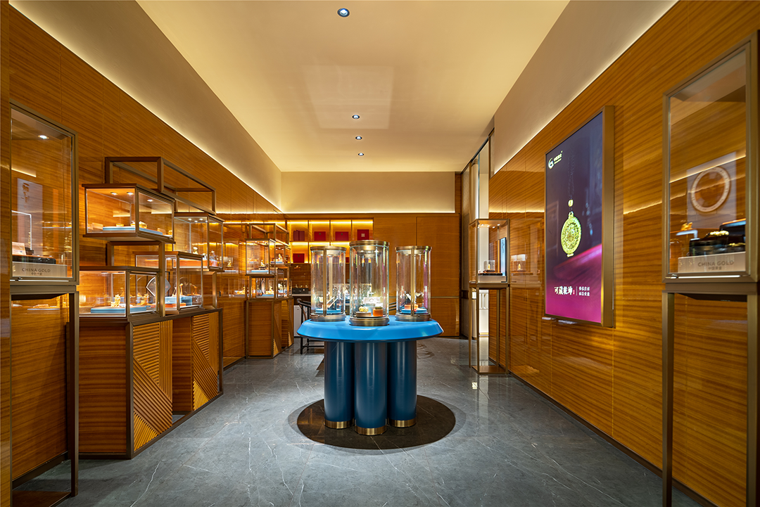 中国黄金国际旗舰店丨中国山西丨佰第设计-133