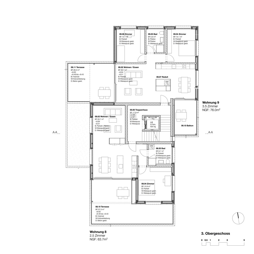 瑞士Gartenstrasse住宅楼-29