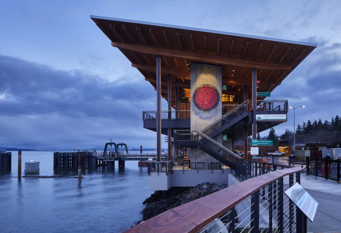 Mukilteo多式联运渡轮码头丨美国华盛顿丨LMN Architects-28