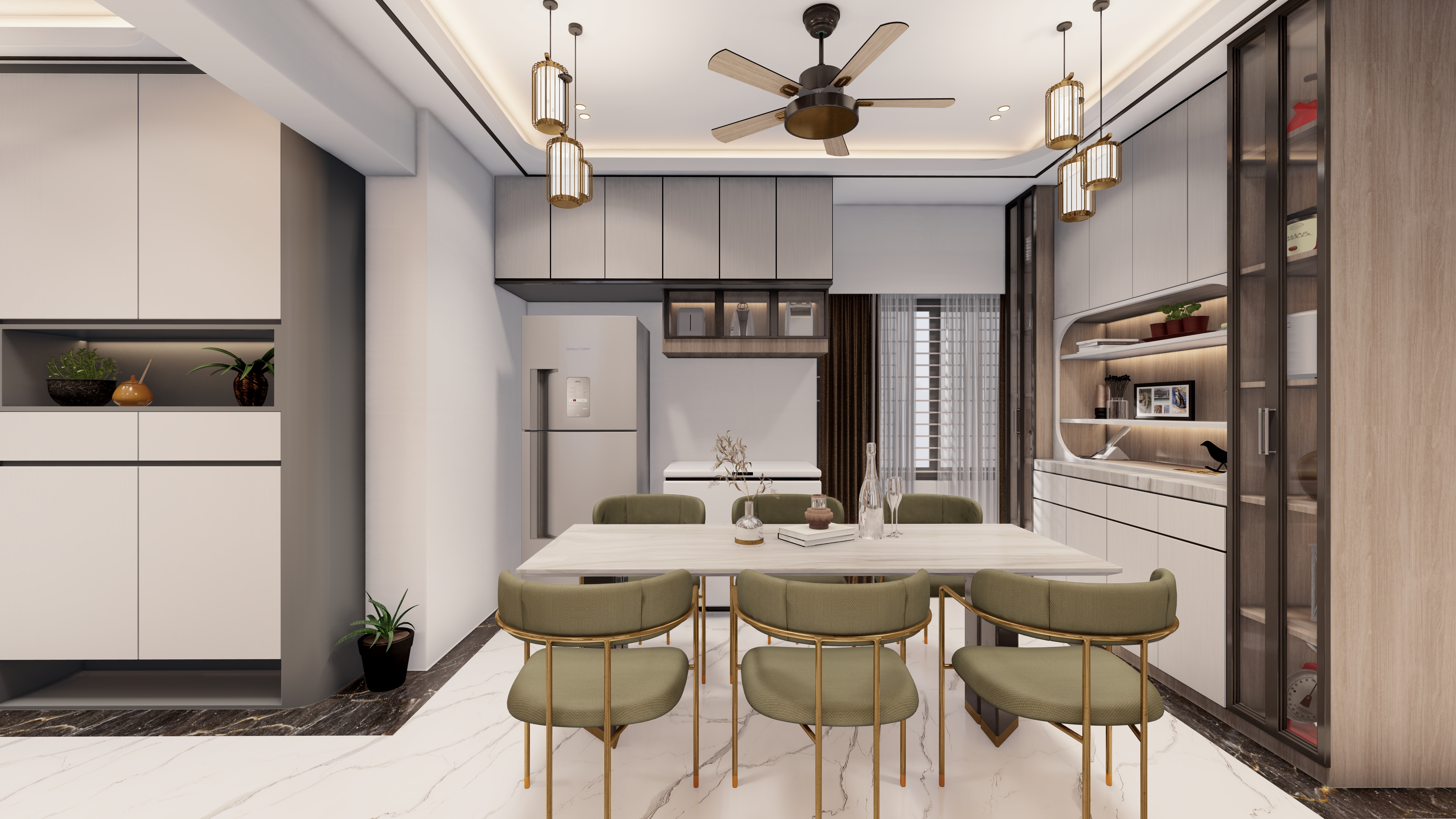 Mr· Forhad的3D室内可视化项目丨孟加拉国-5