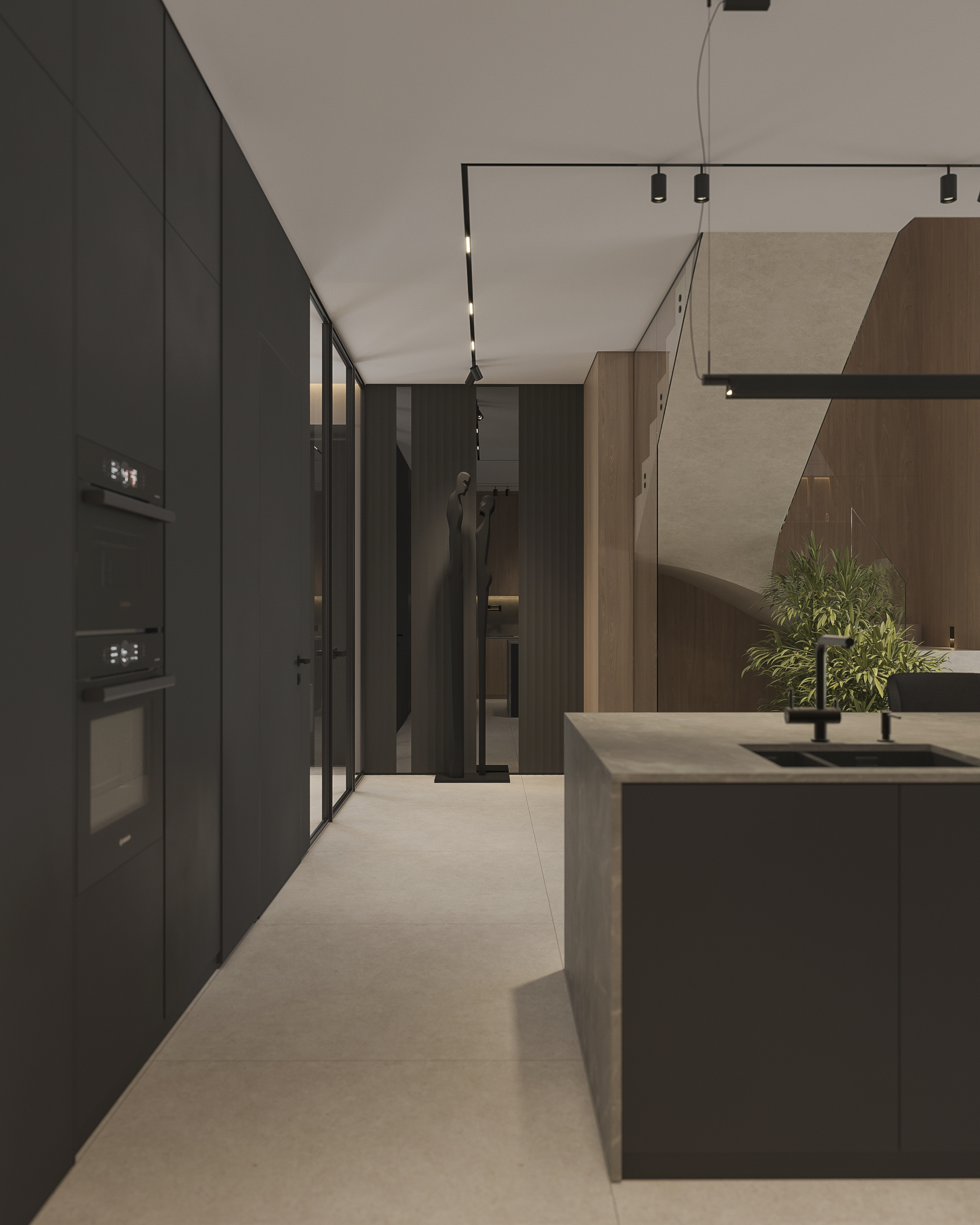 House in a modern style #K1-4
