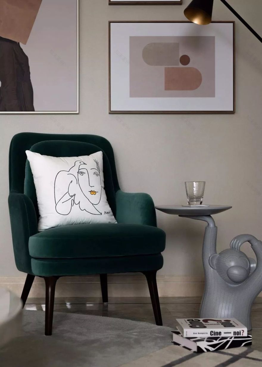 现代北欧风的样板间-16