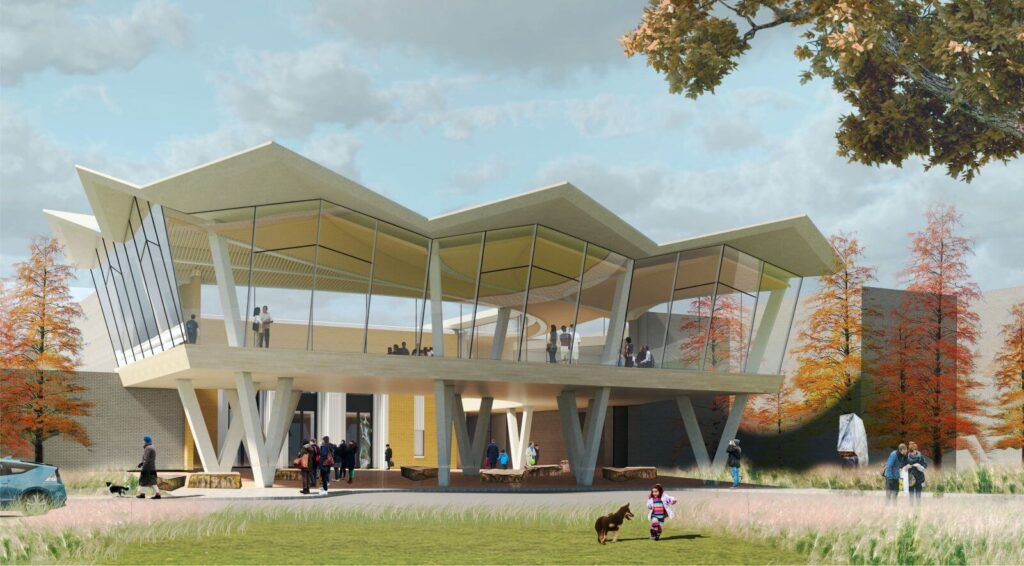 Studio Gang Design Center · 阿肯色艺术中心丨美国小石城丨Studio Gang Architects,SCAPE-32