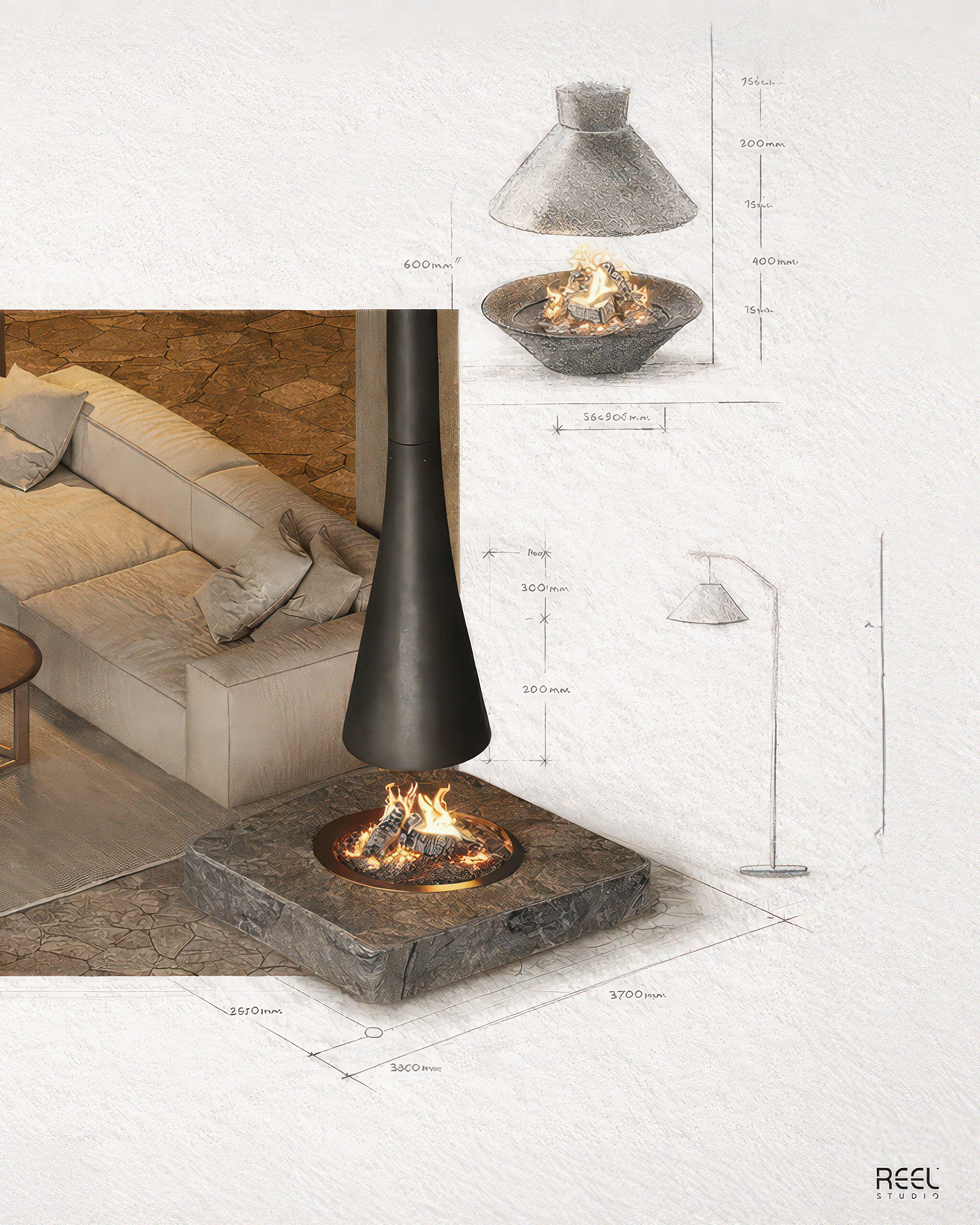 酒店接待处设计-7