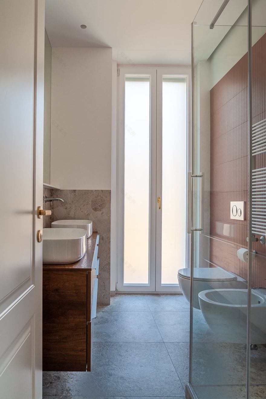 Angeli 公寓丨意大利罗马丨Bomori Architetti-8