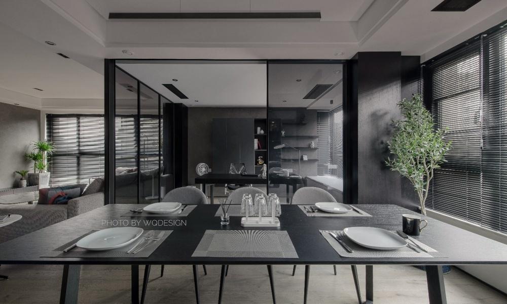 极简工业风,打造硬朗与温柔并存的家居空间-25