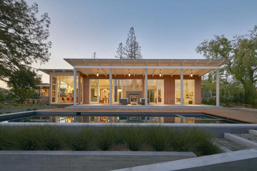 硅谷百年橡树林住宅-32