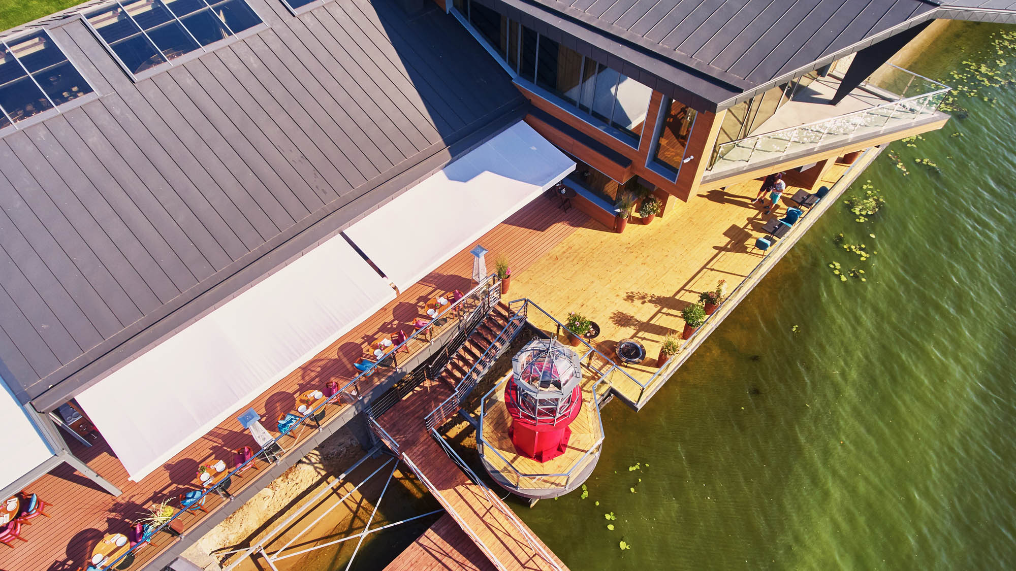 基辅河畔灯塔餐厅（Mayak）-11