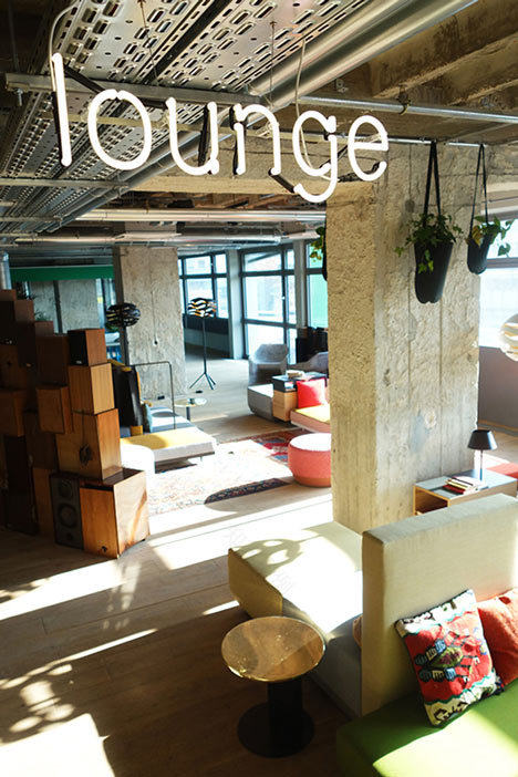 Plants create "urban jungle" at Berlin hotel by Studio Aisslinger-8