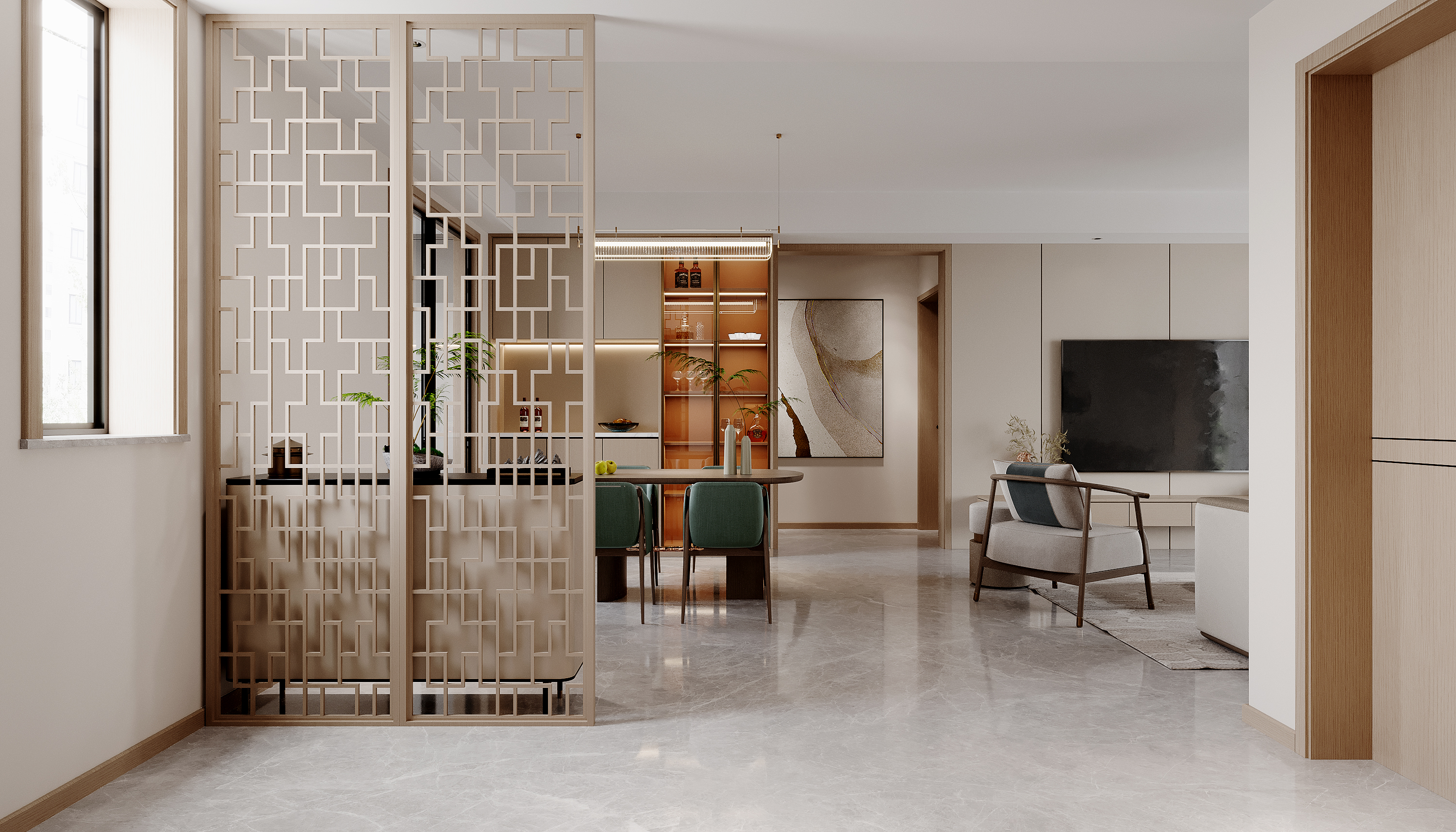 现代中式，简约，简单-4