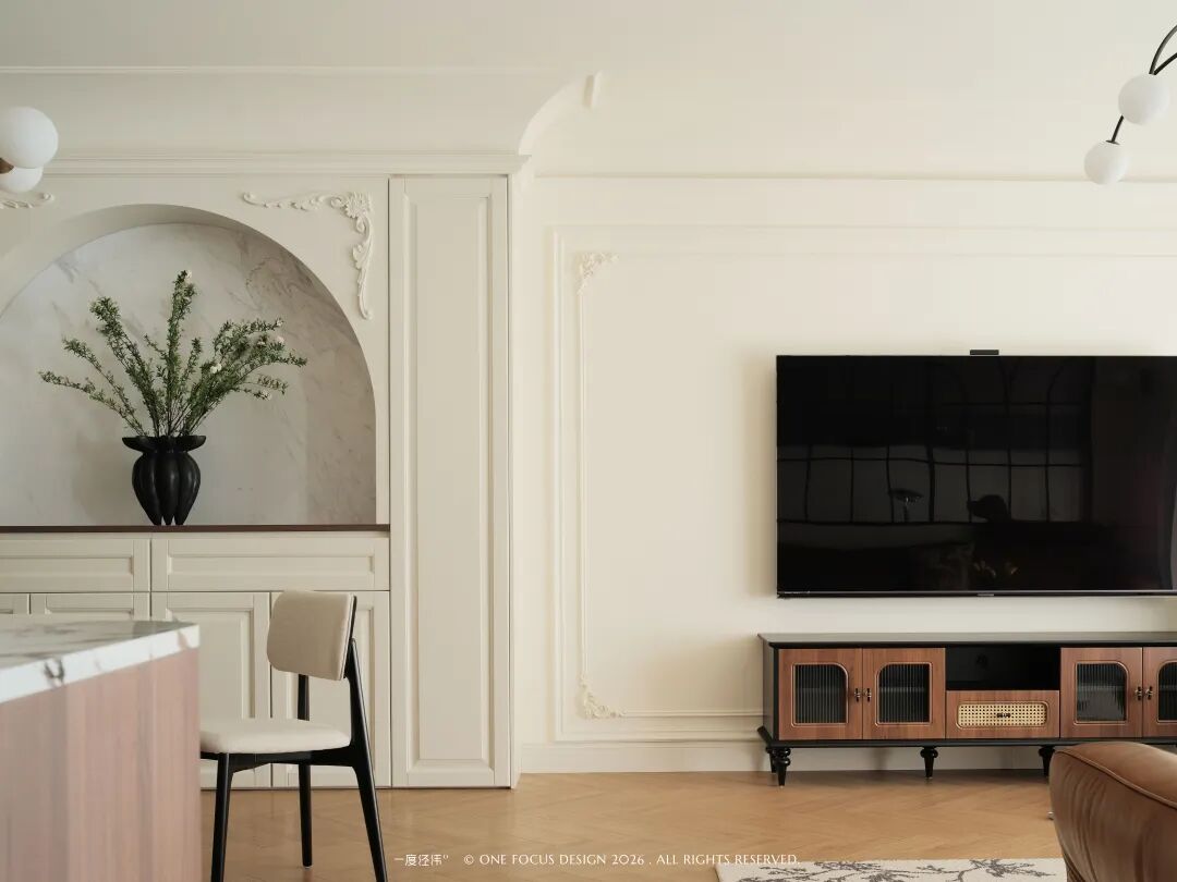 生活家° 轻法式与中古风相融居所改造等多个项目丨One Focus Design 一度经纬°-18
