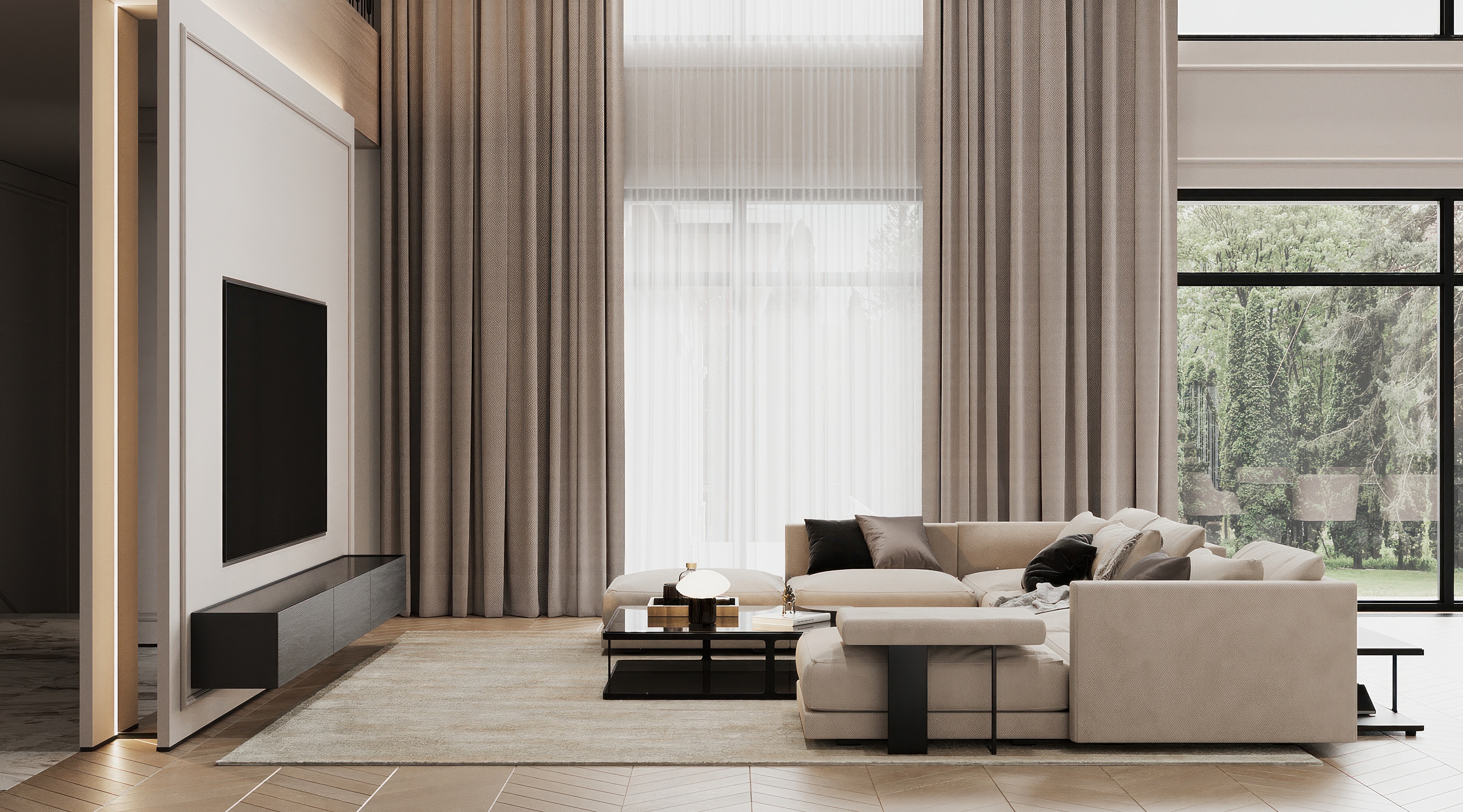 Дом в стиле неоклассика. Репино-4