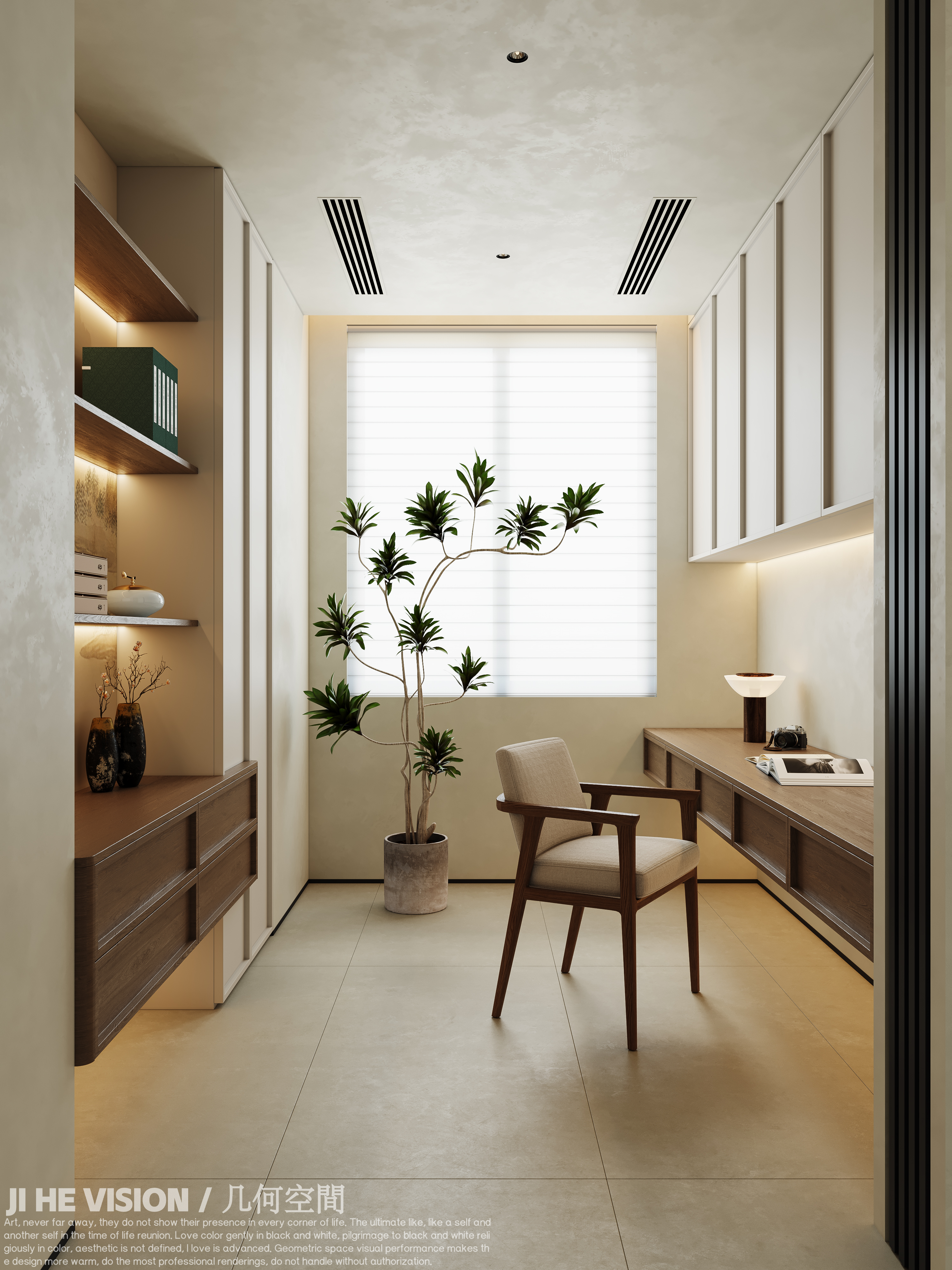 几何空间视觉表现 | 悠然南山别墅宋式美学空间（1）-11