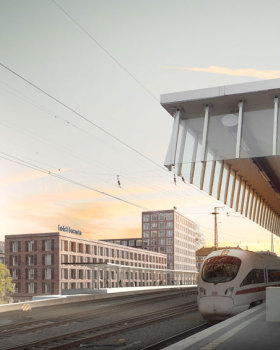 Main Station Münster East Side”, Phase II, Münster – kleihues+kleihues