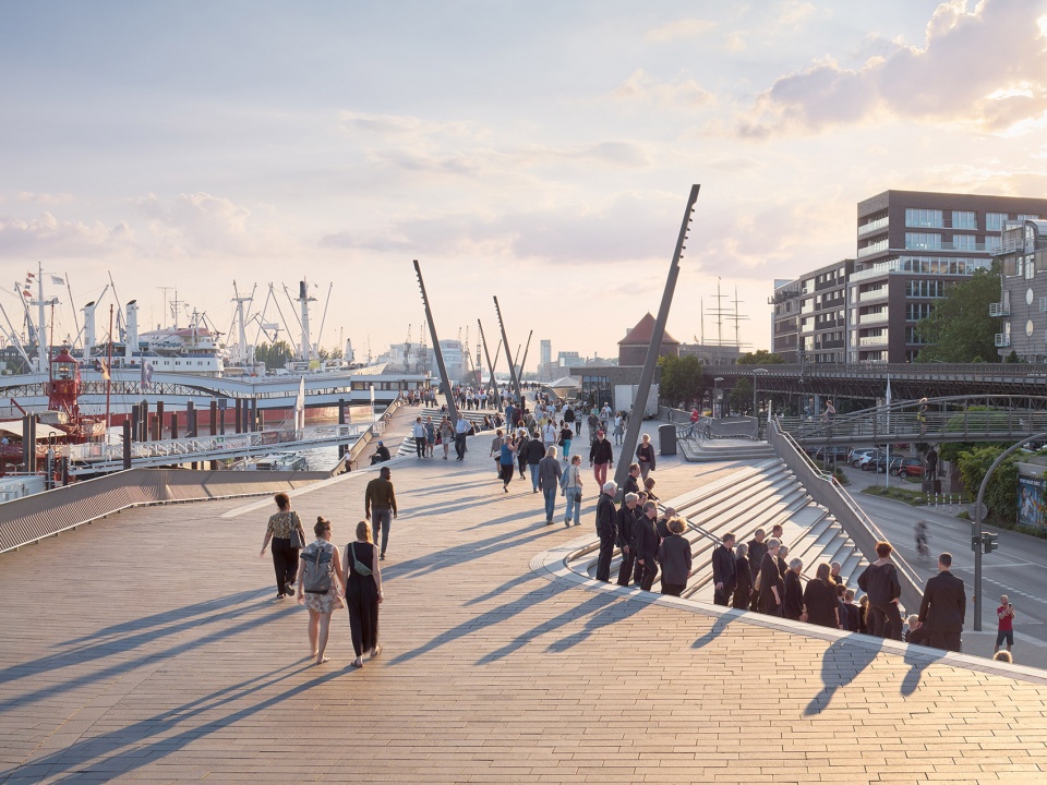 汉堡Niederhafen河滨走廊,德国,Zaha Hadid Architects-16