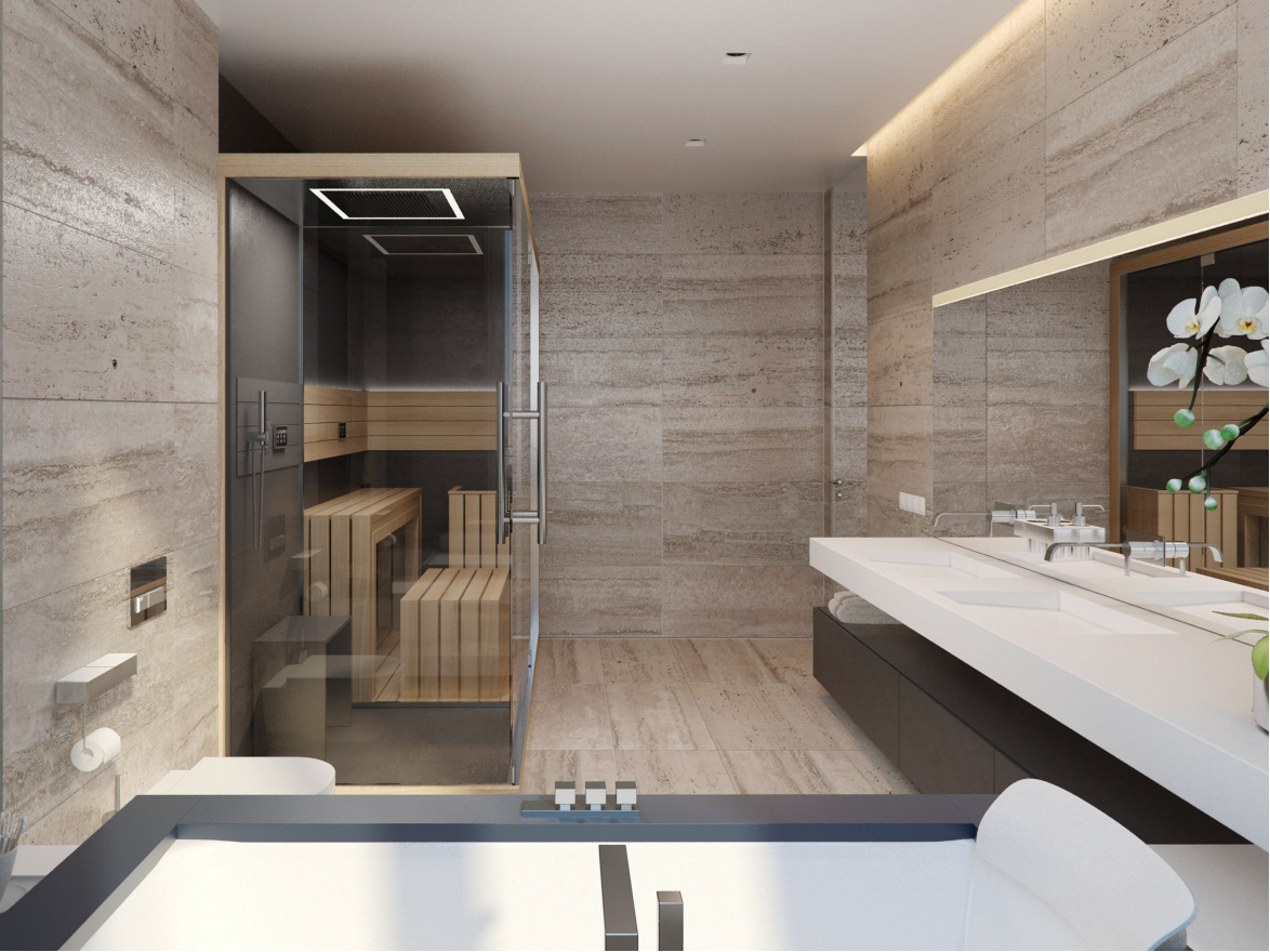 The interiors of the apartments are 200 m  in Novgorod Alexandra Fedorova-23