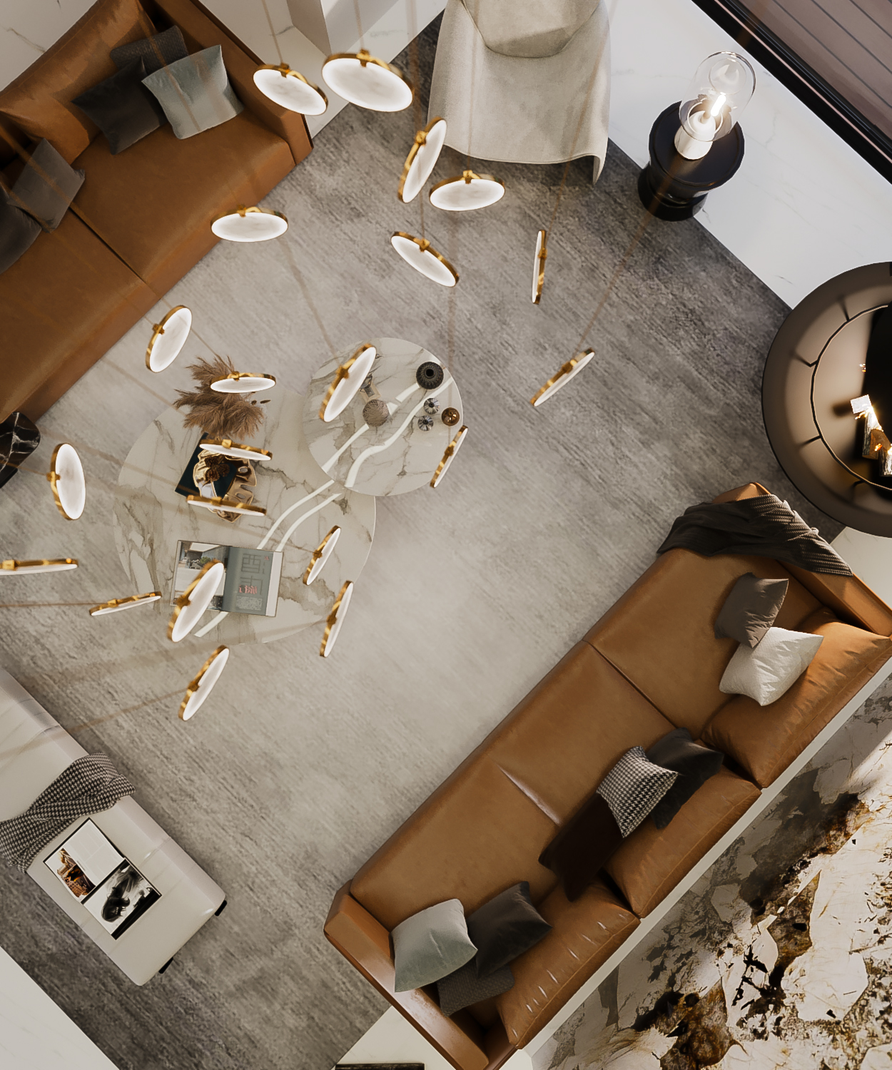 客厅设计丨TunisiaTunis丨Freelance-6