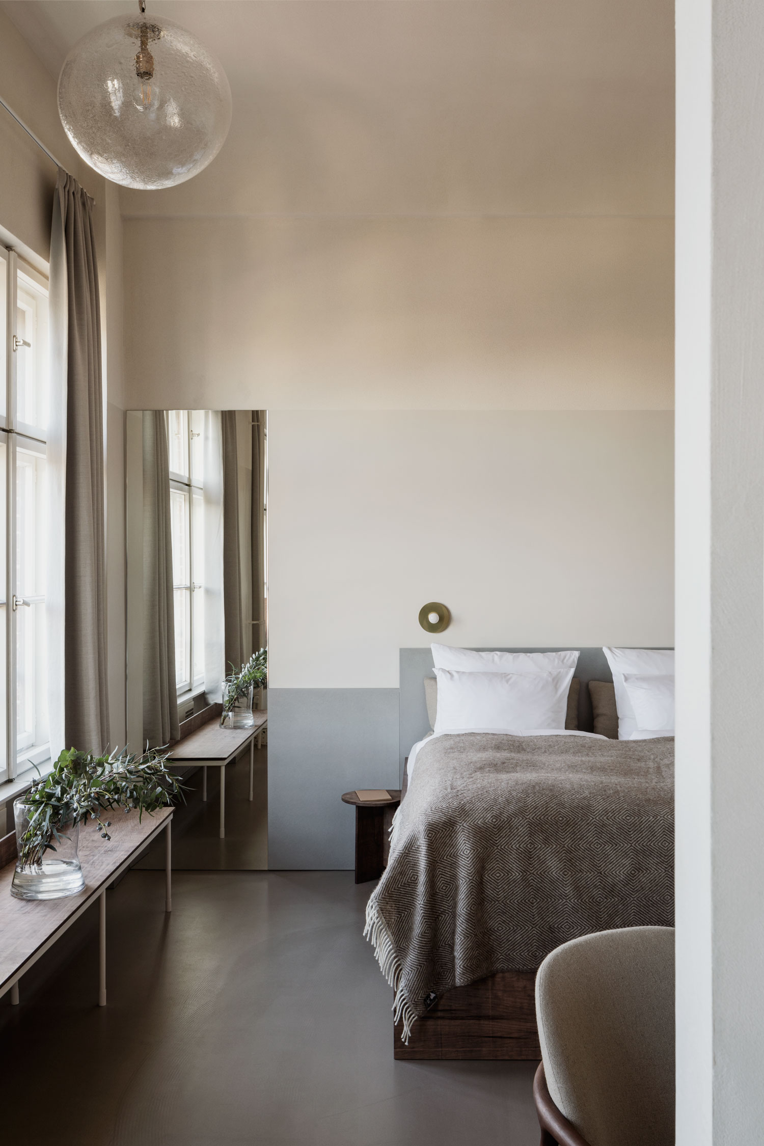 德国蜜歇贝格酒店翻新(Jonathan Tuckey Design)设计。-4
