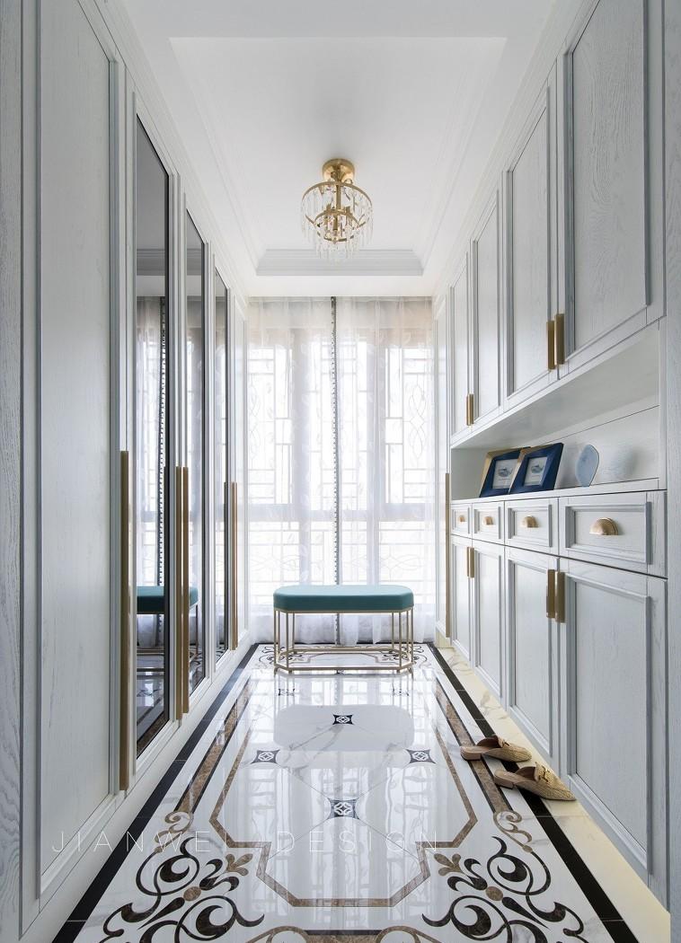 现代摩登美式轻奢家居,玩转平层空间设计-4