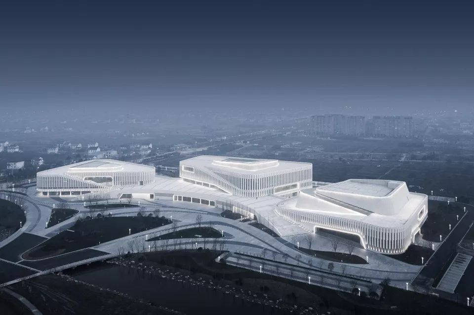 如东文化中心丨中国南通-1